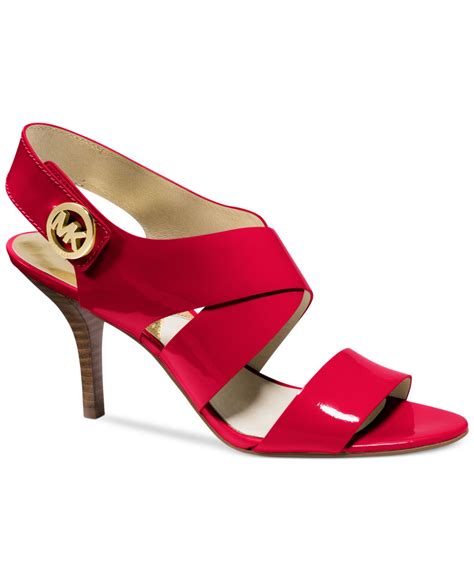 michael kors red sandals|michael kors schoenen online.